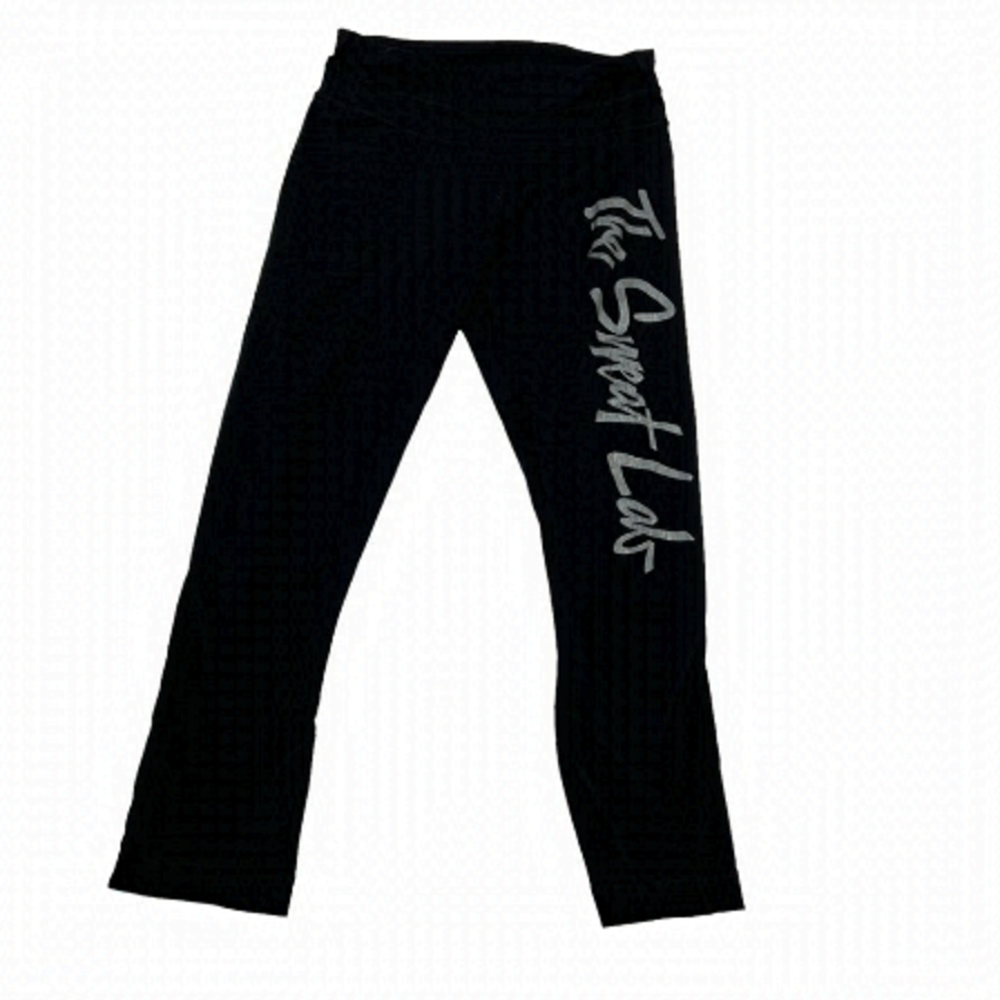 𝅺lululemon Cropped Leggings Black Size 4
